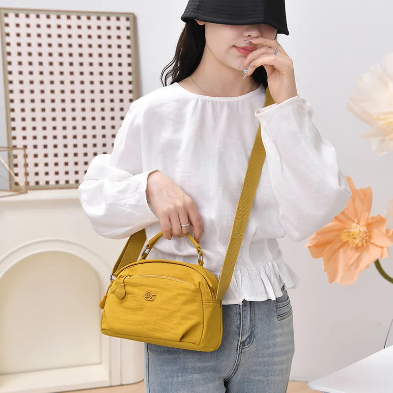 Nixie Mini Crossbody Bag – Lightweight Multi-Pocket Shoulder Bag Mini Crossbody Bag Nixie