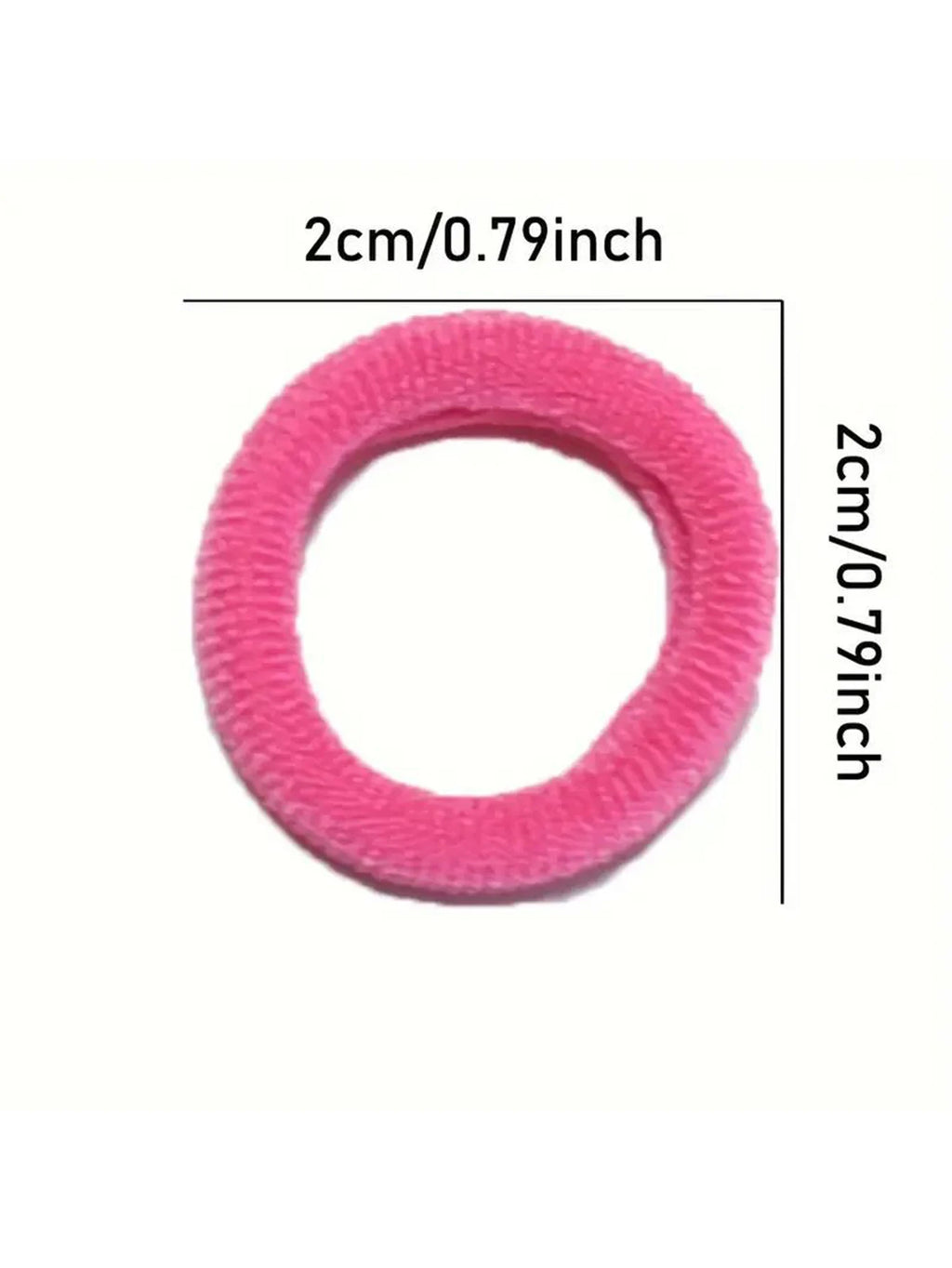 200–1000pcs Colorful Nylon Elastic Hair Bands for Women & Girls Elastic Hair Bands Nixie