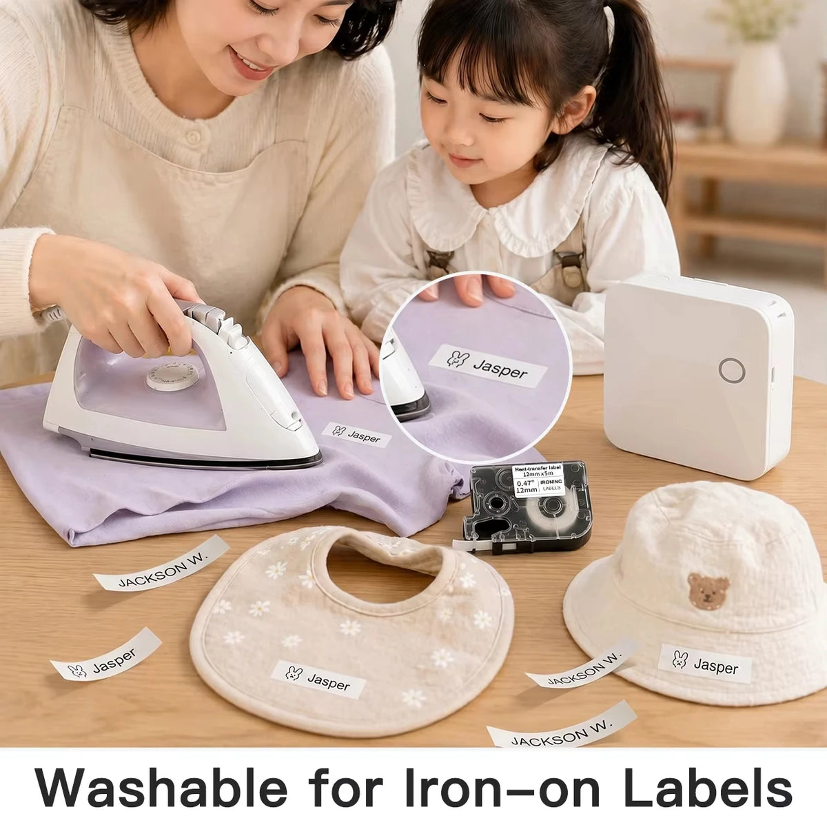 Marklife R15 Bluetooth Thermal Transfer Label Printer | Portable