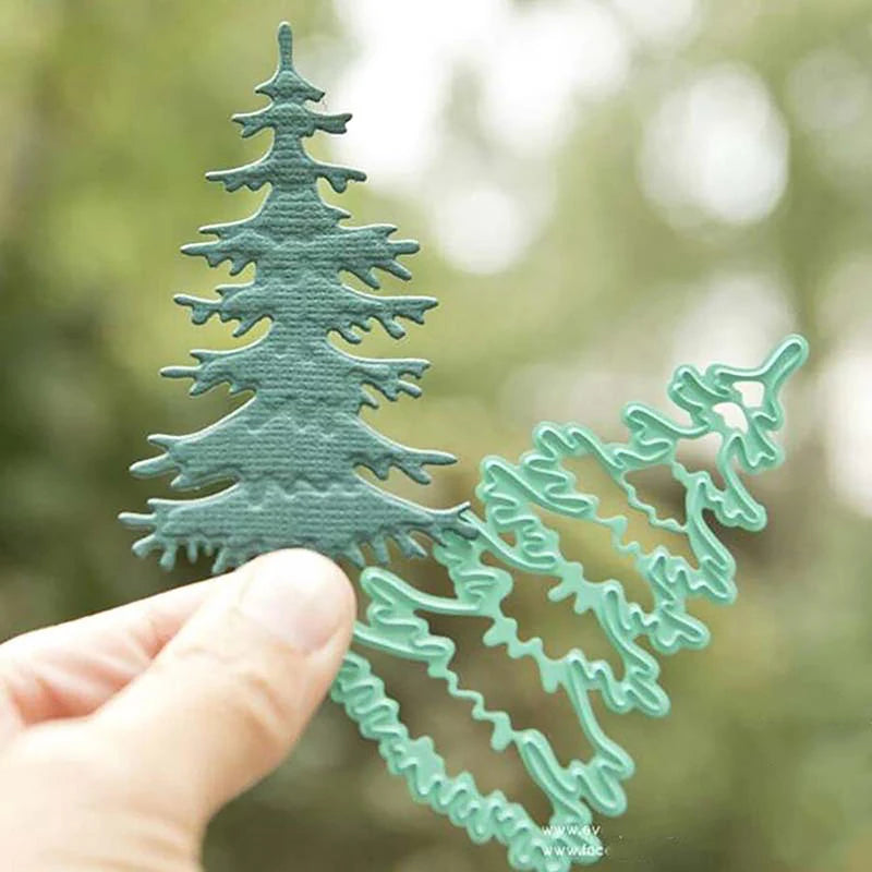 Christmas Tree Metal Cutting Die for Scrapbooking & Cards Craft Cutting Die Nixie 1PC