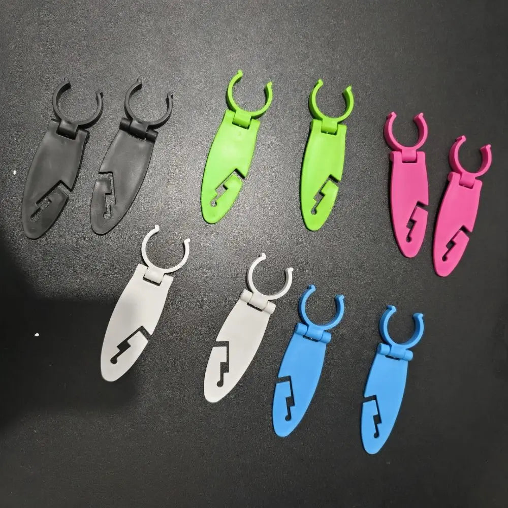 2Pcs Paddle Board Fin Clips – Adjustable ABS Snap-Lock Clamps