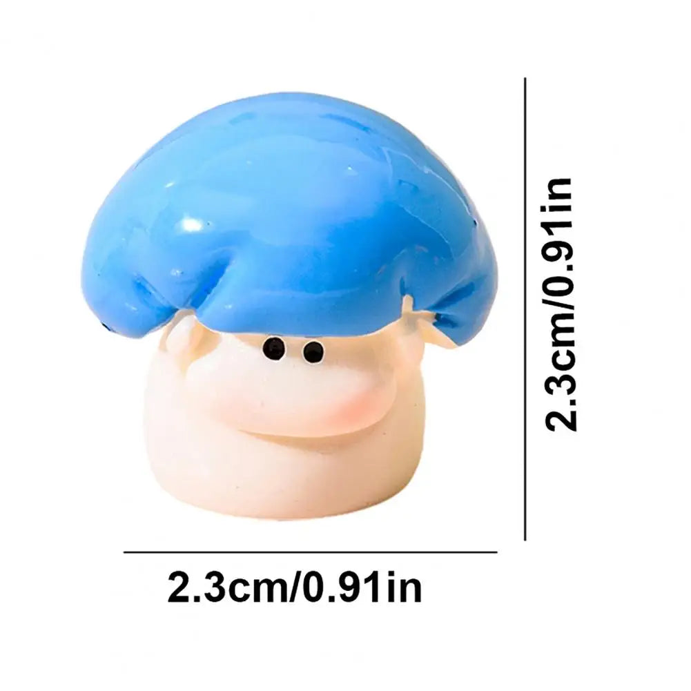 Mini Resin Mushroom Figurines – Fairy Garden Miniature Decor