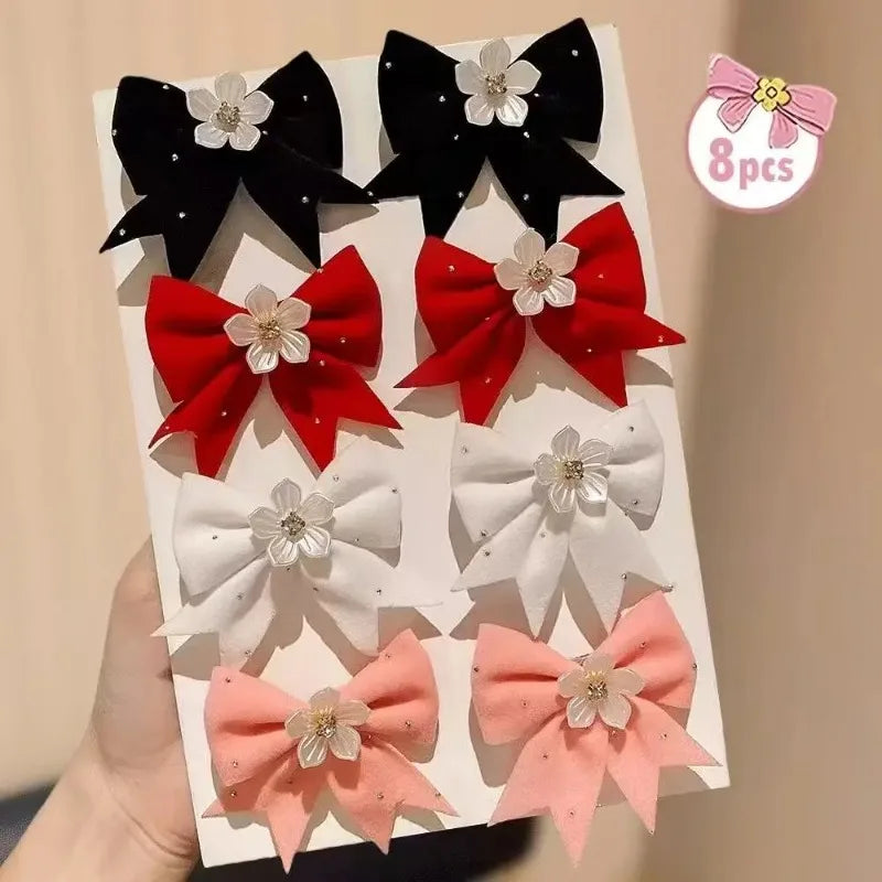 Princess Crown Hair Ties Set – Scrunchies & Clips for Girls