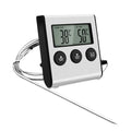 Wireless Probe Meat Thermometer with Timer & LCD Display