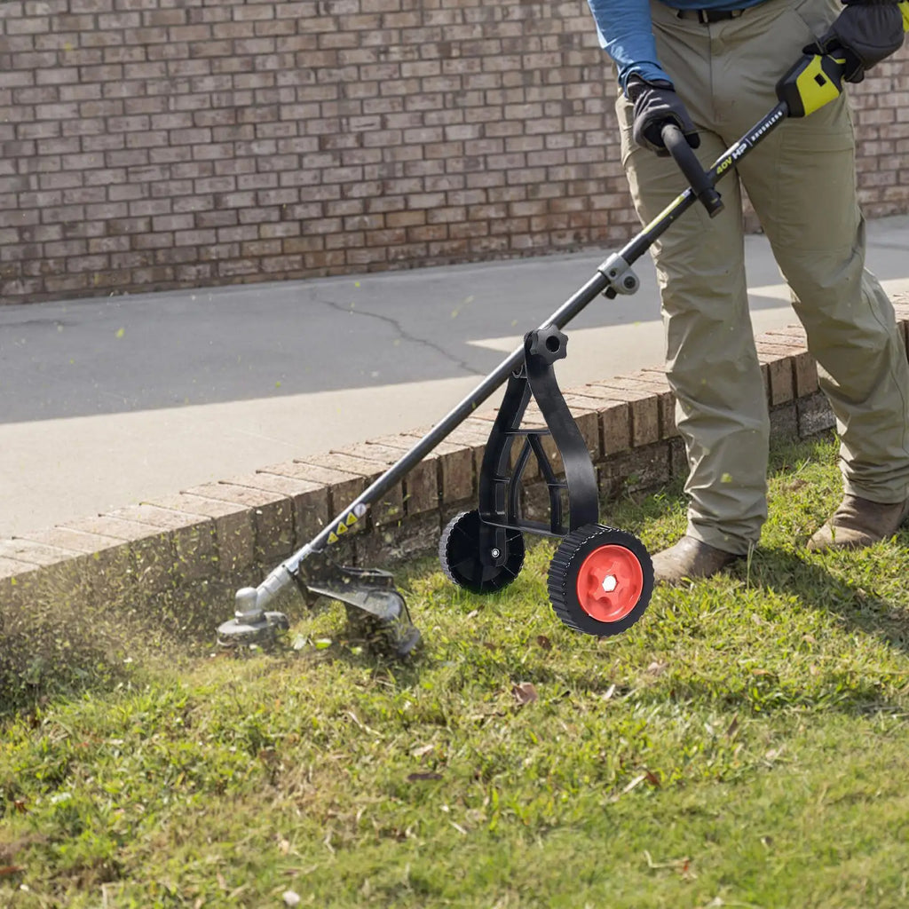 Adjustable String Trimmer Wheel Attachment | Universal Lawn Support