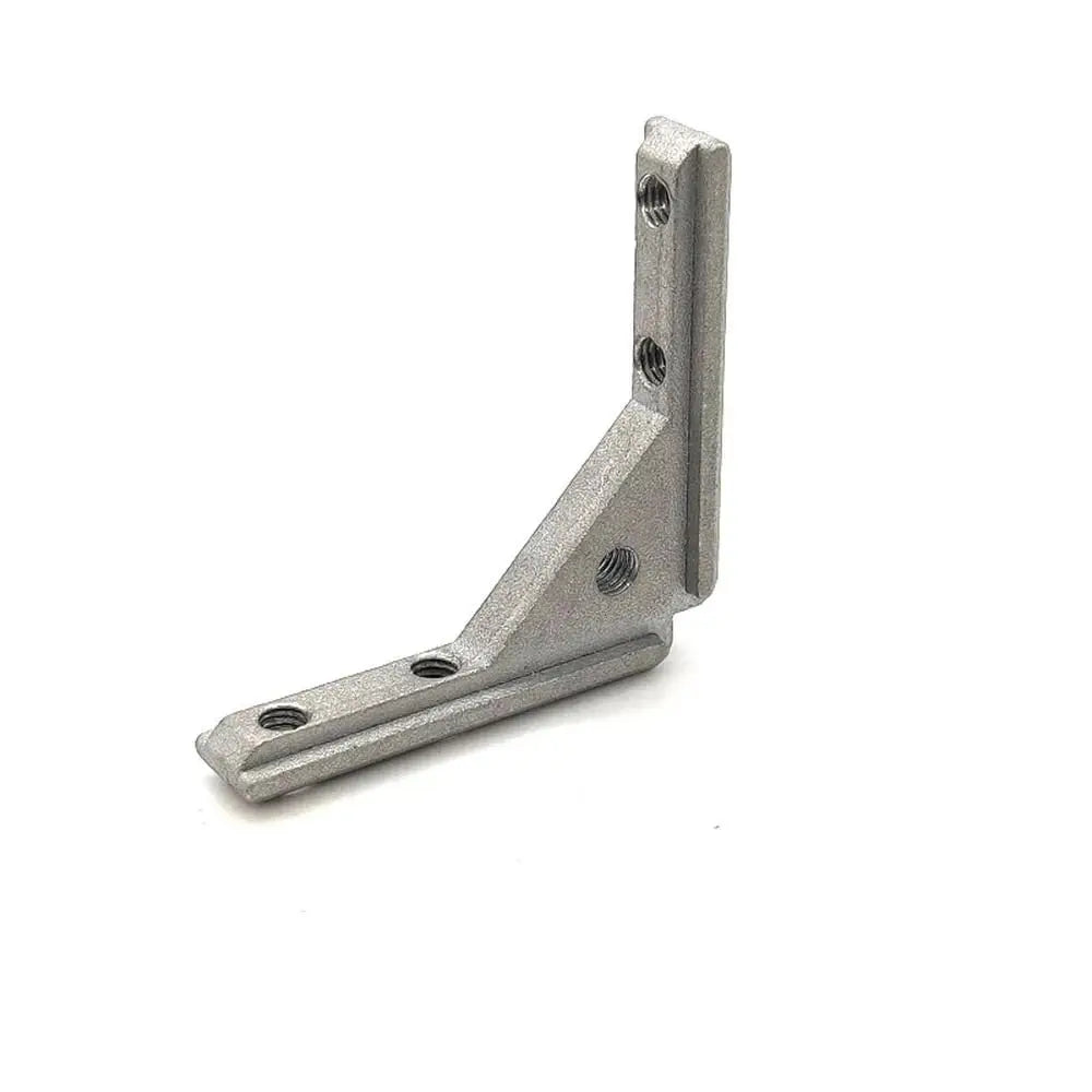 Aluminum Profile Angle Slot Connector L Bracket 2020 3030 4040 Profile Corner Bracket Nixie