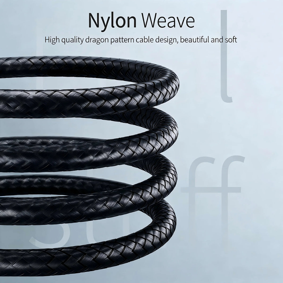 3.5mm AUX Audio Cable Male to Male – Braided Jack Cord AUX Audio Cable Nixie