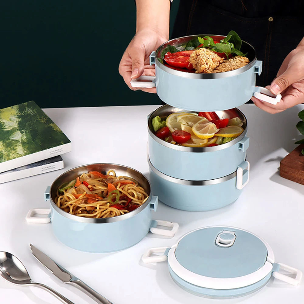 Stainless Steel Thermal Lunch Box – Leakproof Food Container Thermal Lunch Box Nixie