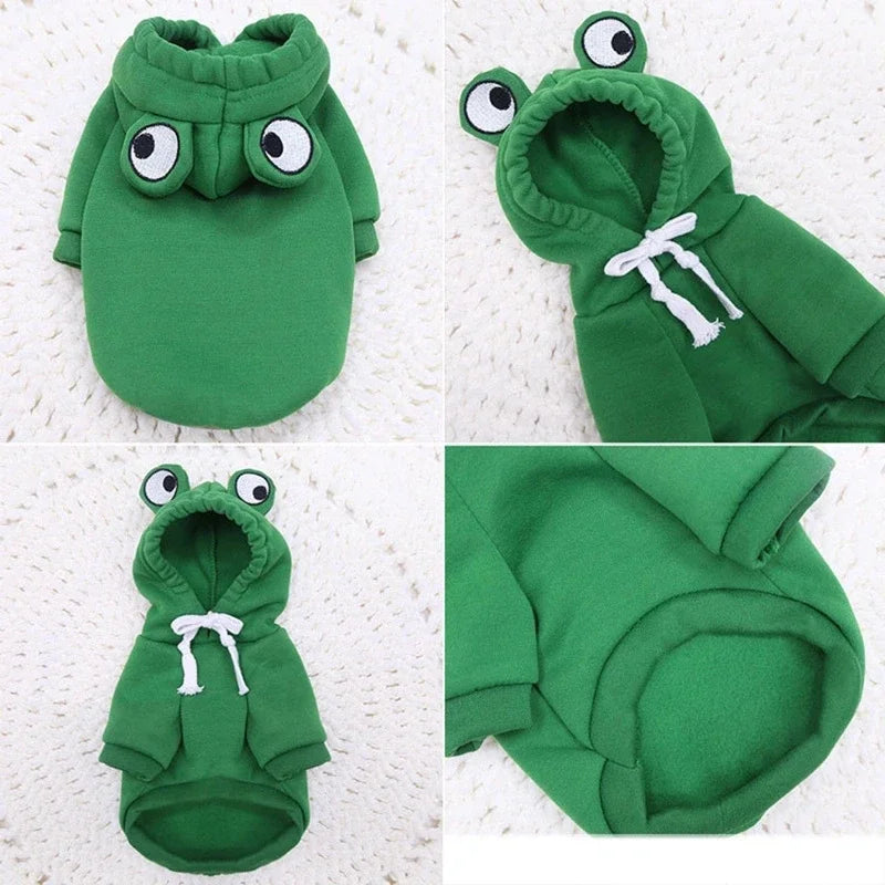 Cute Fruit Dog Hoodie – Warm Fleece Jacket for Small Dogs Dog Hoodie Jacket Nixie