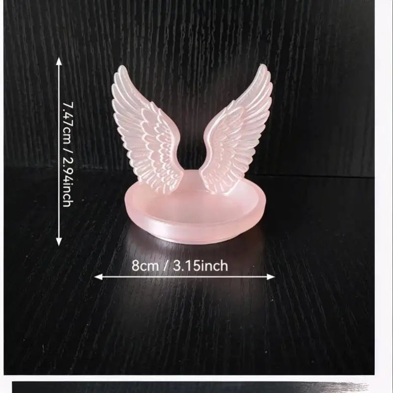 Angel Wings Jewelry Tray – Elegant Ring Dish & Desk Décor Jewelry Ring Dish Nixie A2
