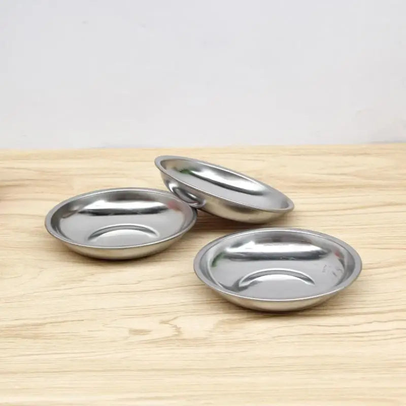 Stainless Steel Dipping Sauce Dishes BPA Free 6-Pack