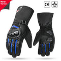 KEMIMOTO CE Winter Motorcycle Gloves – Waterproof Touchscreen Motorcycle Gloves Nixie N8045BL Upgraded XXL