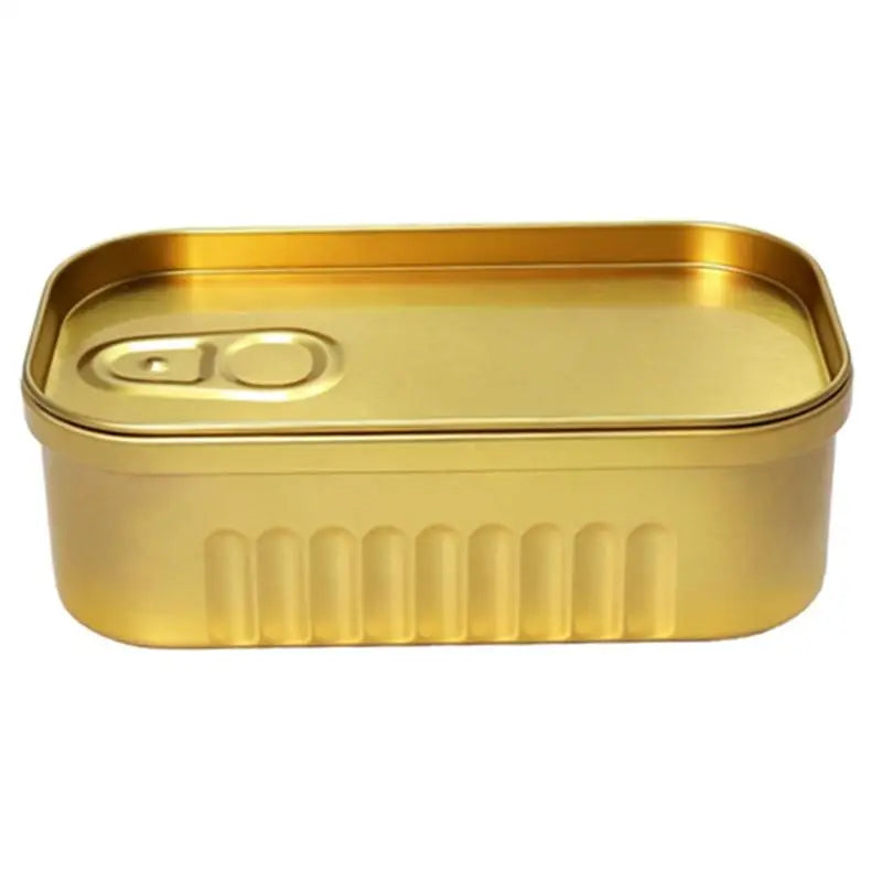 Sardine Can Tin Storage Box – Travel & Home Organizer Novelty Tin Storage Box Nixie A1