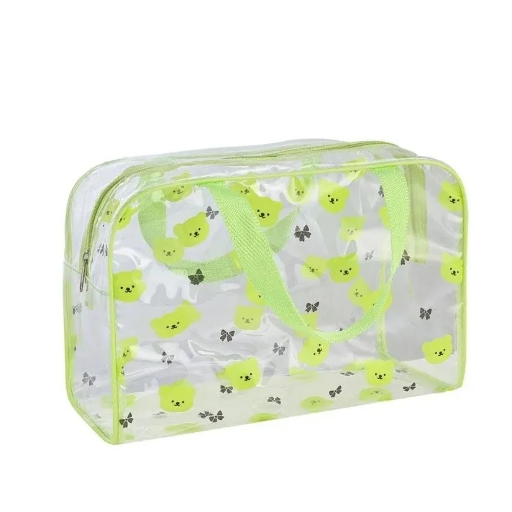 Portable Large Capacity PVC Waterproof Toiletry & Cosmetic Bag