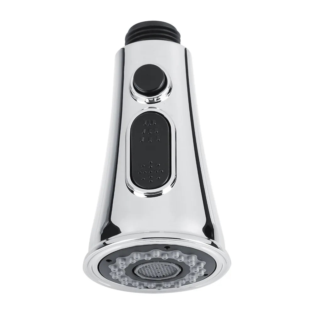 ABS Pull-Down Faucet Spray Head 3-Mode Sink Sprayer Nozzle
