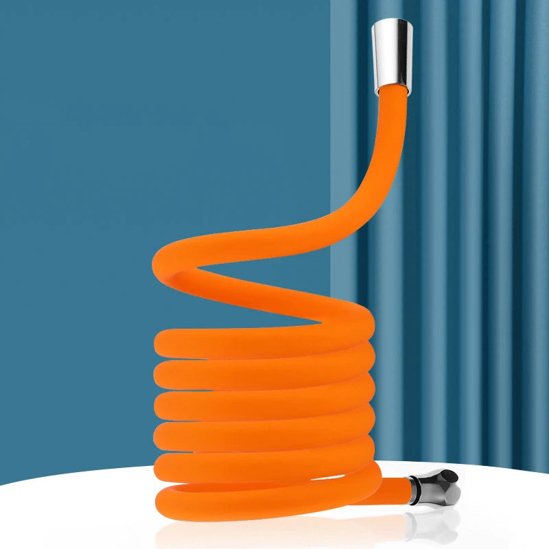 Silicone Flexible Shower Hose Anti-Kink 1.5M/2M High Pressure Shower Hose Nixie