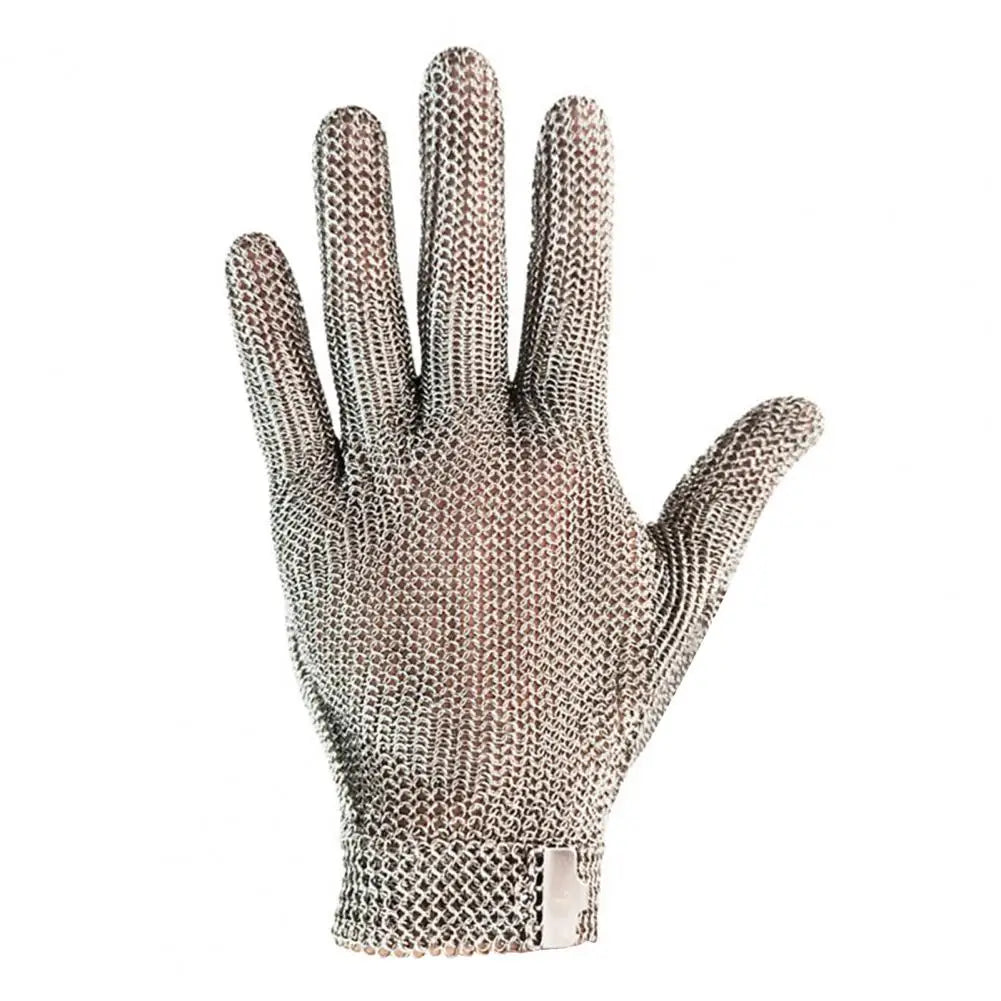 Stainless Steel Mesh Cut-Resistant Glove – Adjustable Wrist Cut-Resistant Glove Nixie XS