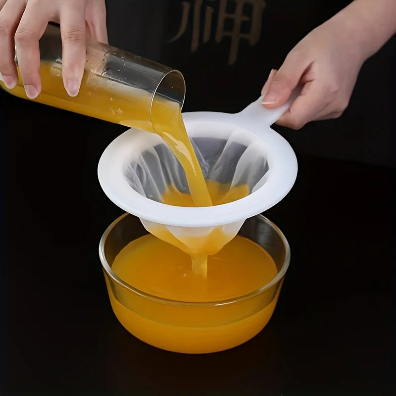 Ultra-Fine Mesh Sieve Food Strainer 120/200/400 Mesh Spoon Kitchen Strainer Sieve Nixie