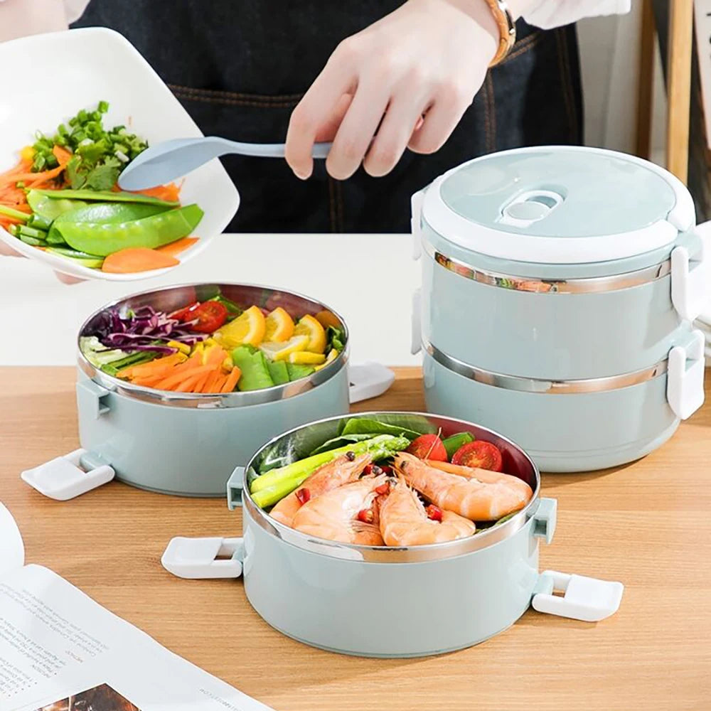 Stainless Steel Thermal Lunch Box – Leakproof Food Container Thermal Lunch Box Nixie