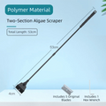 Aquarium Algae Scraper Extended Handle Dual-Use Fish Tank Cleaner
