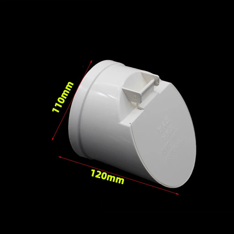 PVC Floor Drain Valve Anti-Odor Anti-Rat Cover 50–160mm Pipe Floor Drain Valve Nixie 110mm