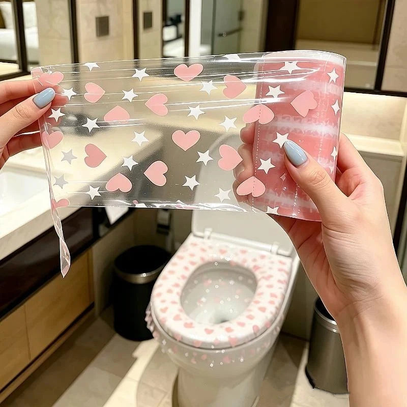 Disposable Waterproof Toilet Seat Covers – 10 Pack for Travel Disposable Toilet Cover Nixie