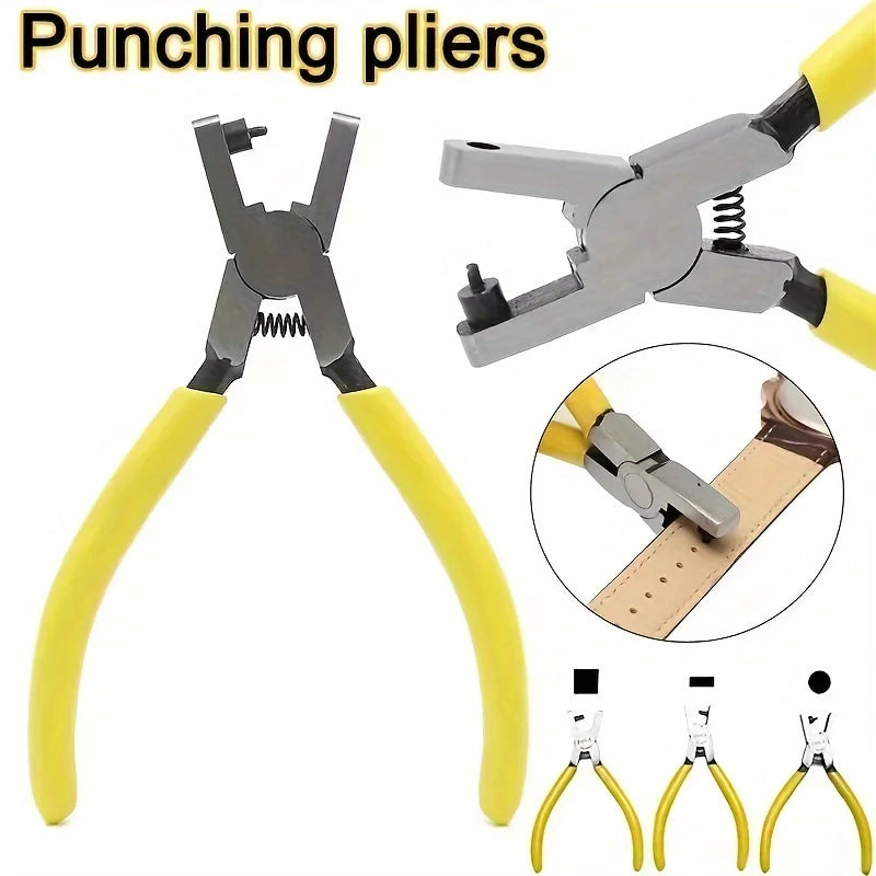 2.0mm Leather Hole Punch Plier – Belt, Collar & Craft Tool Leather Punch Plier Nixie