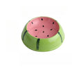 Cute Fruit Shape Ceramic Cat & Small Dog Bowl – 4 Designs Ceramic Pet Bowl Nixie black