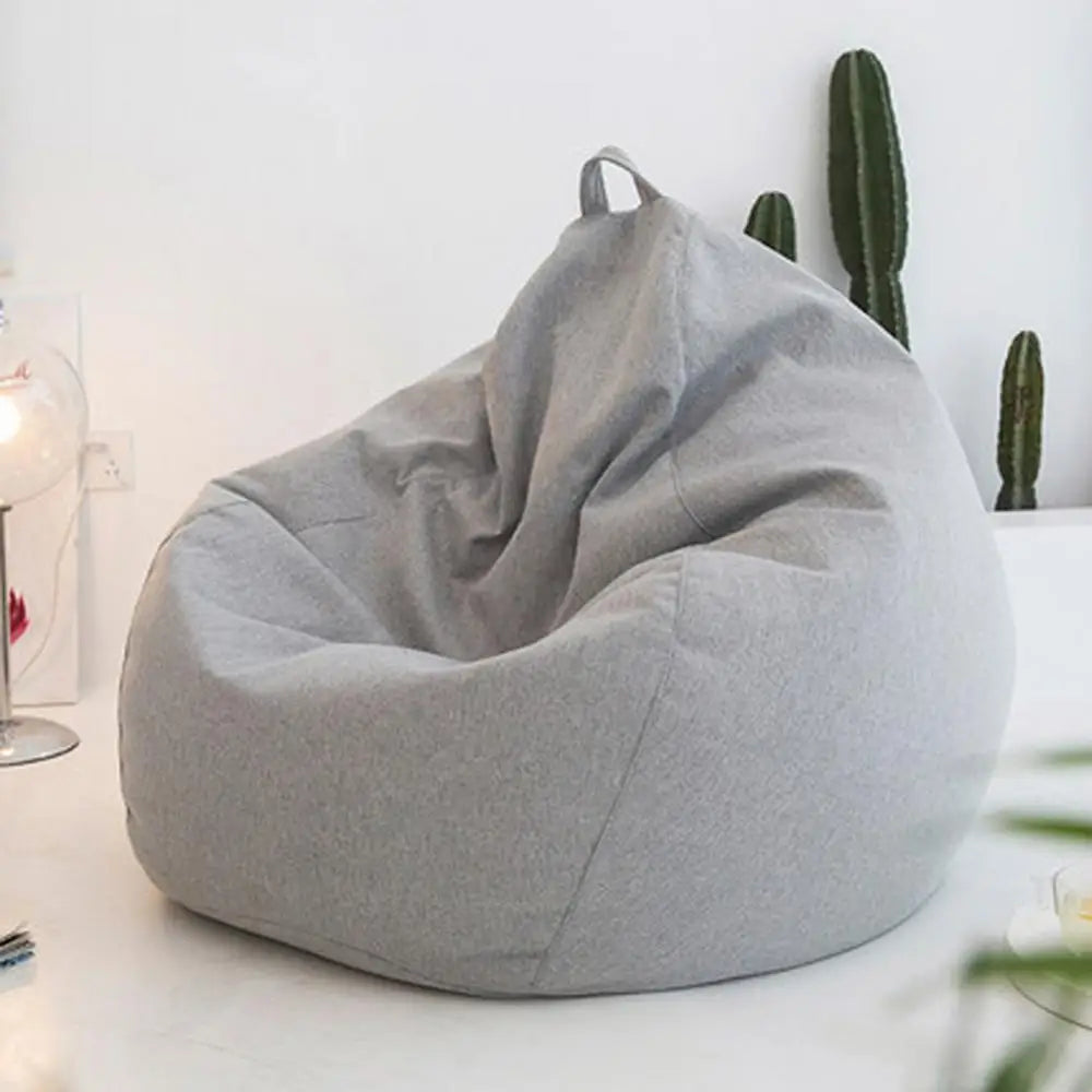 Large Bean Bag Chair Cover – Soft Lazy Lounger Sofa Cover Bean Bag Chair Cover Nixie