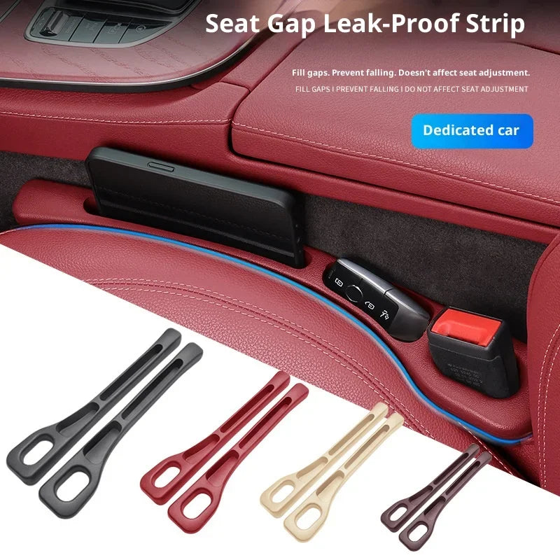 2Pcs Car Seat Gap Filler Crevice Storage Box Organizer Car Seat Organizer Nixie
