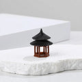 Miniature Hexagonal Pagoda Figurine – Micro Landscape Decor Miniature Figurine Nixie 1