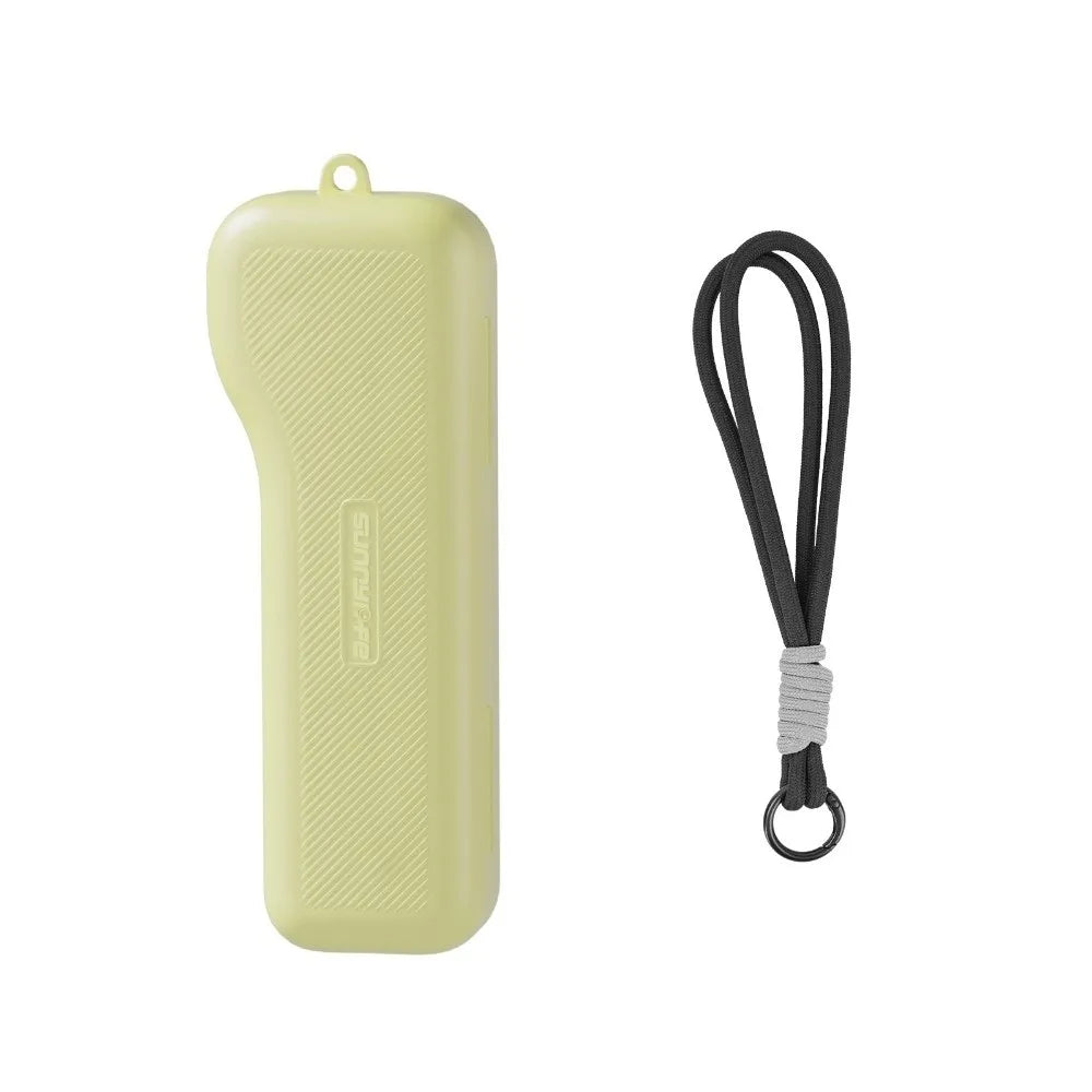 Sunnylife Protective Case with Hand Strap for DJI Osmo Pocket 4P Camera Protective Case Nixie Yellow