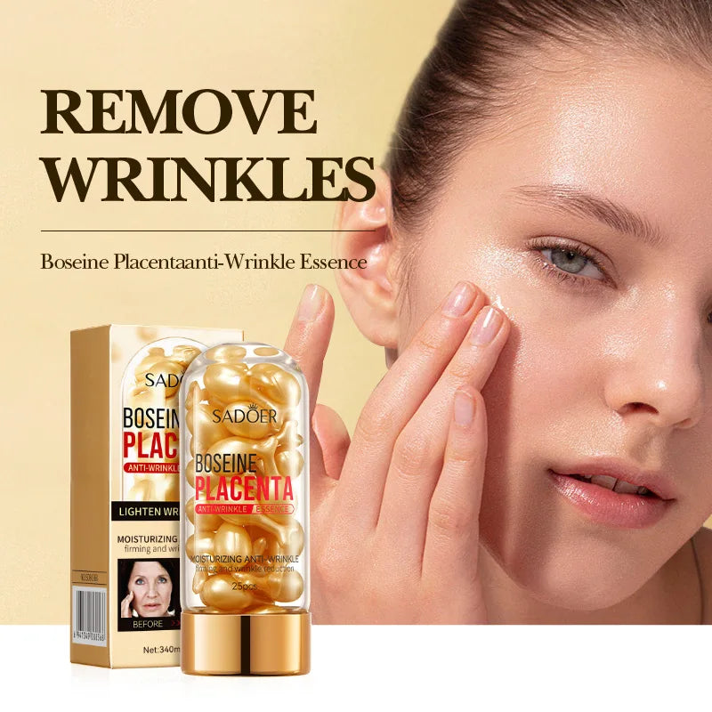 Boseine Placenta Facial Serum – Firming & Brightening Essence Facial Serum Essence Nixie