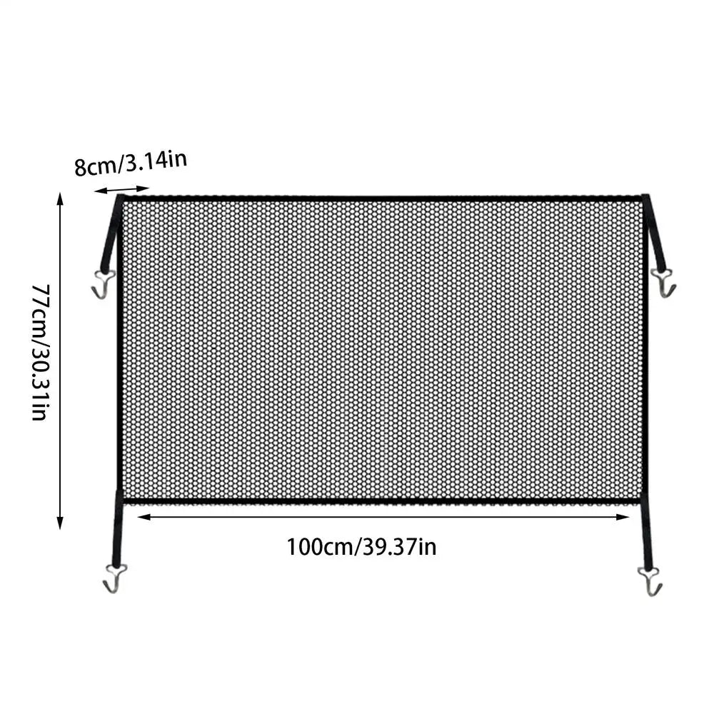 Foldable Car Grill Protection Net – Universal Front Mesh