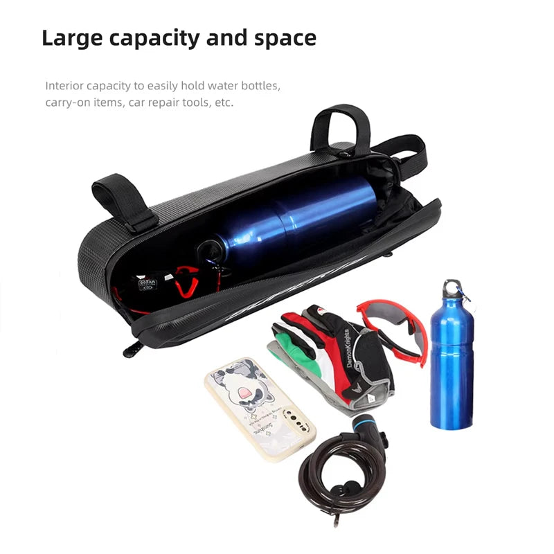 Waterproof E-Bike Frame Tube Bag – Large Capacity | Nixie Bicycle Frame Bag Nixie
