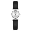 REBIRTH Gold Quartz Watch – Leather Band, Water-Resistant Quartz Wrist Watch Nixie black