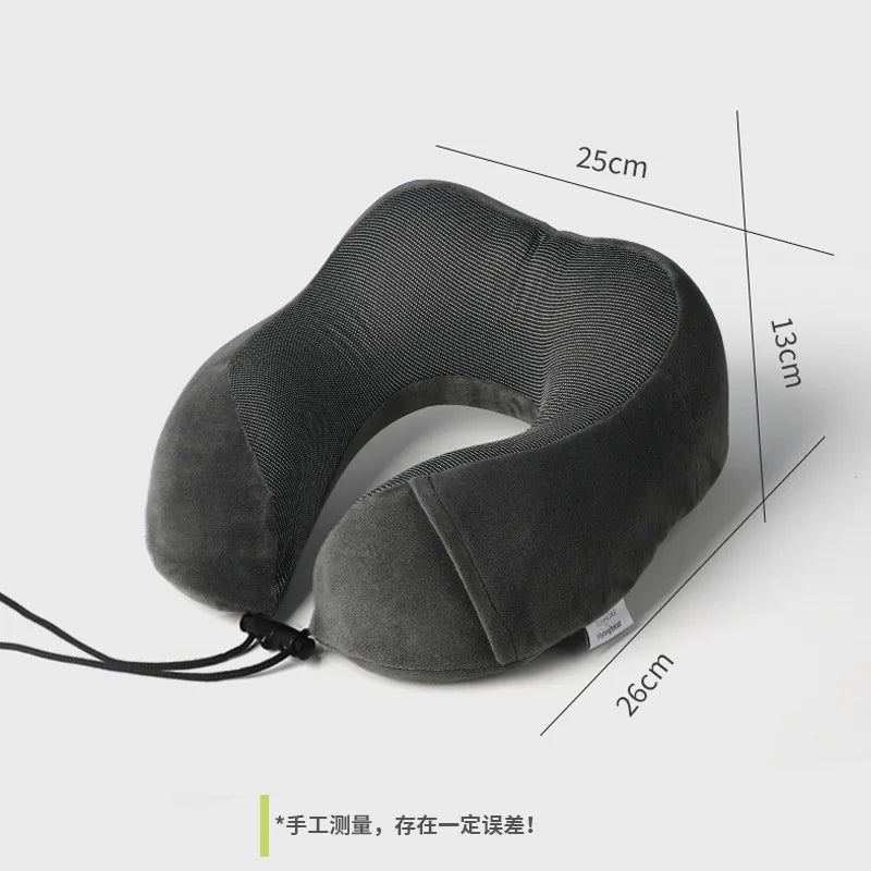 Memory Foam U-Shaped Travel Pillow – Magnetic, Ultra-Soft U-Shaped Travel Pillow Nixie