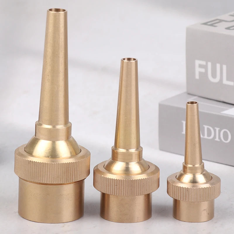 Copper Straight Jet Fountain Nozzle 1/2" 3/4" 1" Female Thread Fountain Nozzle Nixie