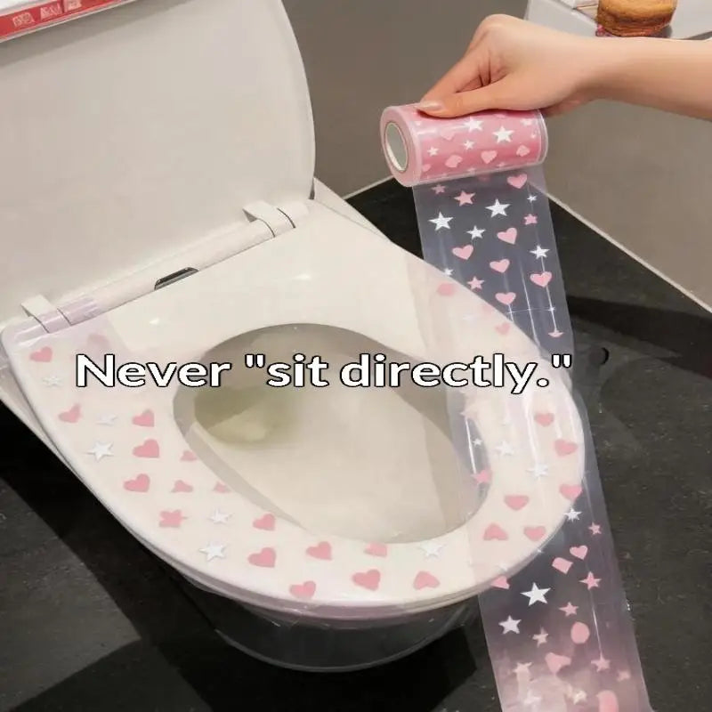 Disposable Waterproof Toilet Seat Covers – 10 Pack for Travel Disposable Toilet Cover Nixie