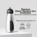 UV Protection Titanium Silver Capsule Sun Umbrella – Lightweight
