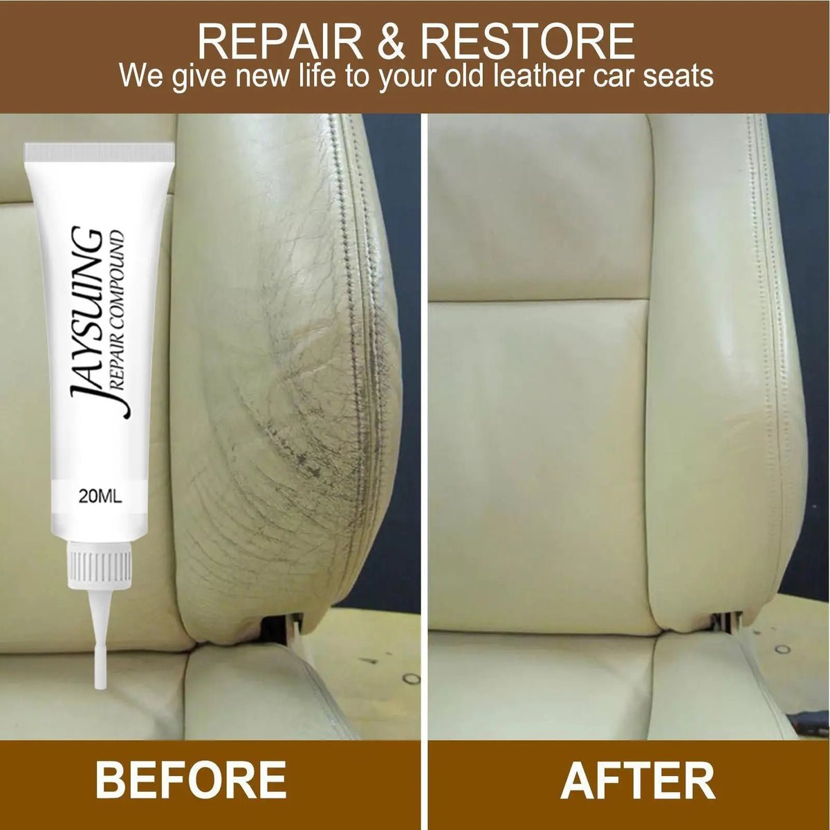 20ml Leather Scratch Repair Kit – Waterproof Vinyl & Upholstery