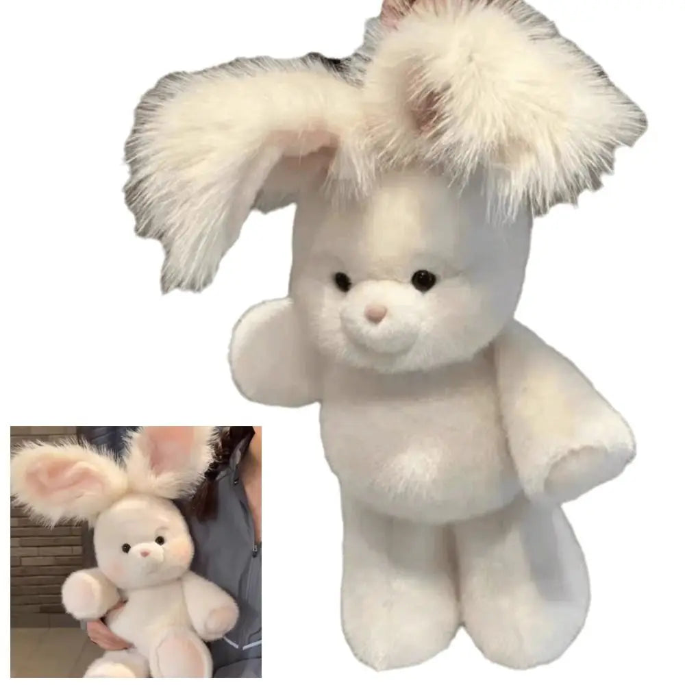 Soft Rabbit Stuffed Animal Plush Pillow – Long Ears, 17.7"