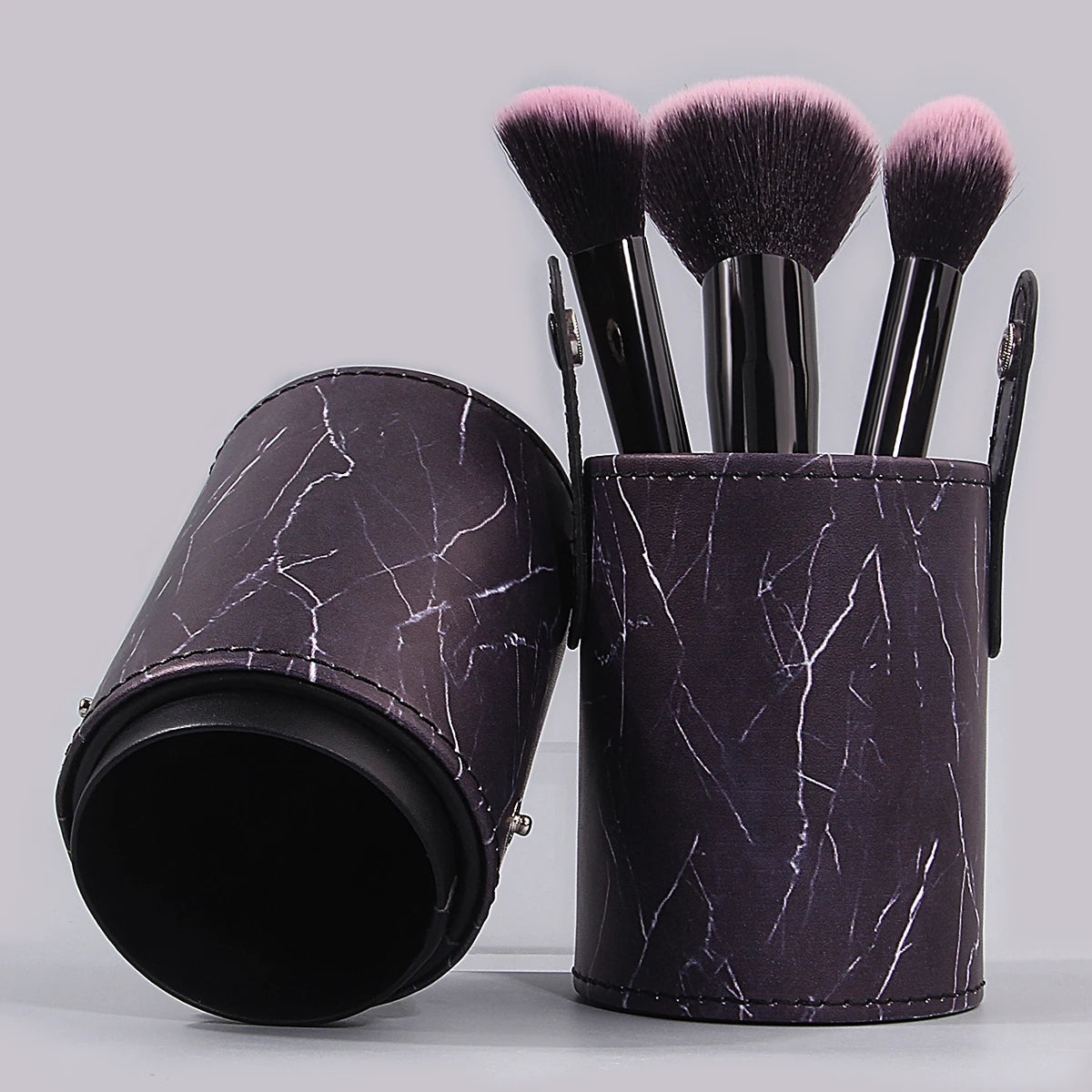 Marble Leather Makeup Brush Holder & Desk Pen Organizer Makeup Brush Holder Nixie