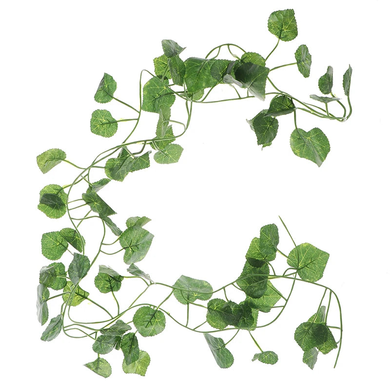 2m Artificial Vine Green Leaf Hanging Wall Decor – Home & Party Artificial Hanging Vine Nixie