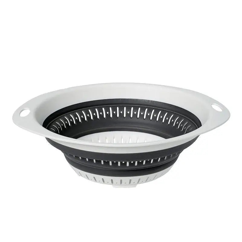 Collapsible Silicone Drainer Basket | Folding Washing Bowl Collapsible Drainer Basket Nixie