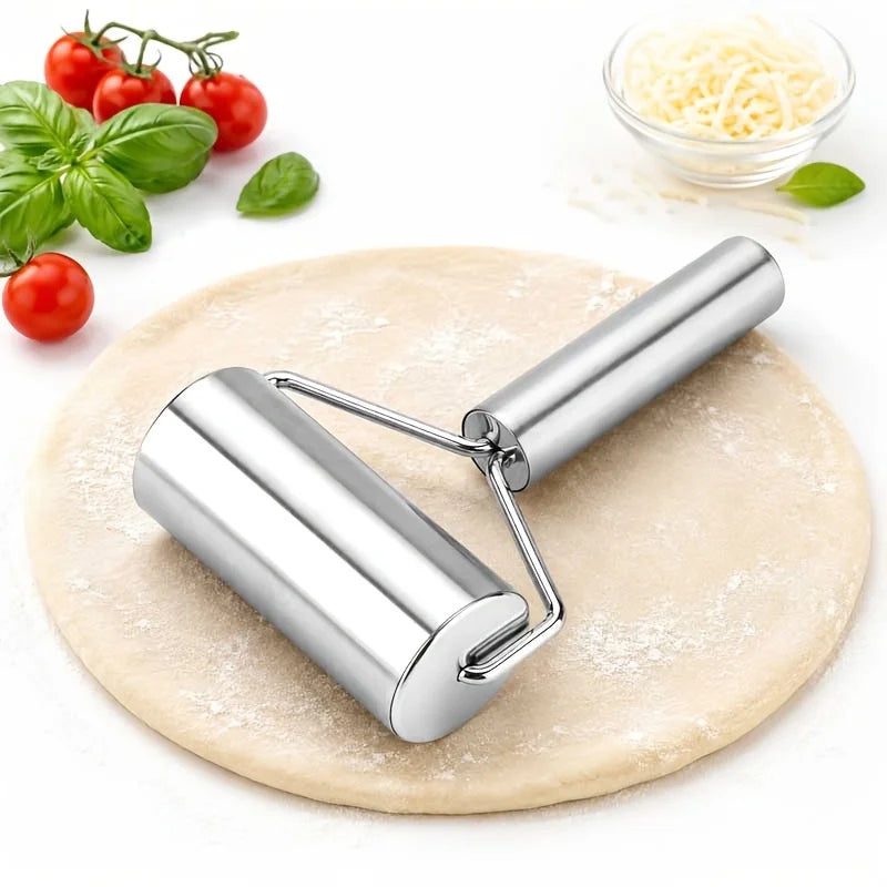 Stainless Steel T-Shape Rolling Pin – Non-Stick Dough Roller Rolling Pin Nixie