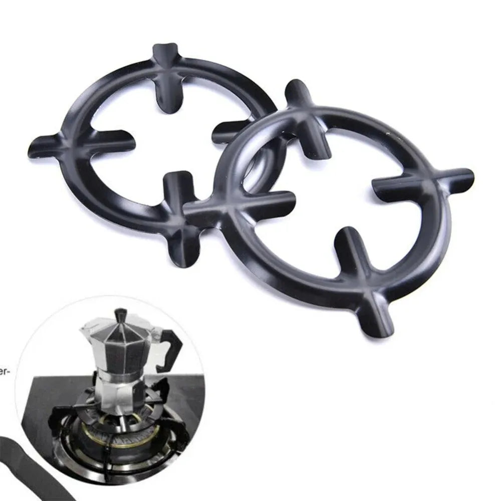 Cast Iron Moka Pot Stand – Gas Stove Burner Grate Tripod Moka Pot Stand Nixie