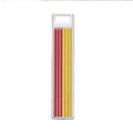Deep Hole Marking Pencil with Built-In Sharpener | Carpenter Carpenter Marking Pencil Nixie Red-Yellow Refills