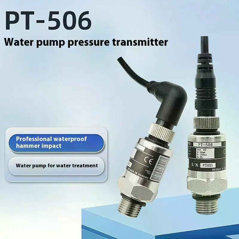 PT-506 G1/4 4-20mA Pressure Sensor – Water, Oil & Hydraulic Pressure Sensor Nixie