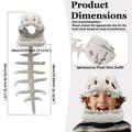 Dinosaur Skeleton Costume Set – Spinosaurus Skull & Spine Outfit Halloween Costume Set Nixie 1PC Children model